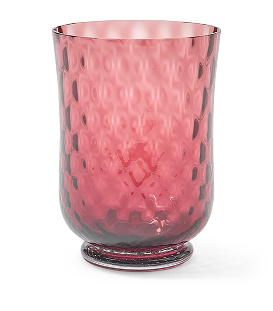 Cabana Magazine Murano Glass Balloton Tumbler 10.5cm x 7.5cm - British product