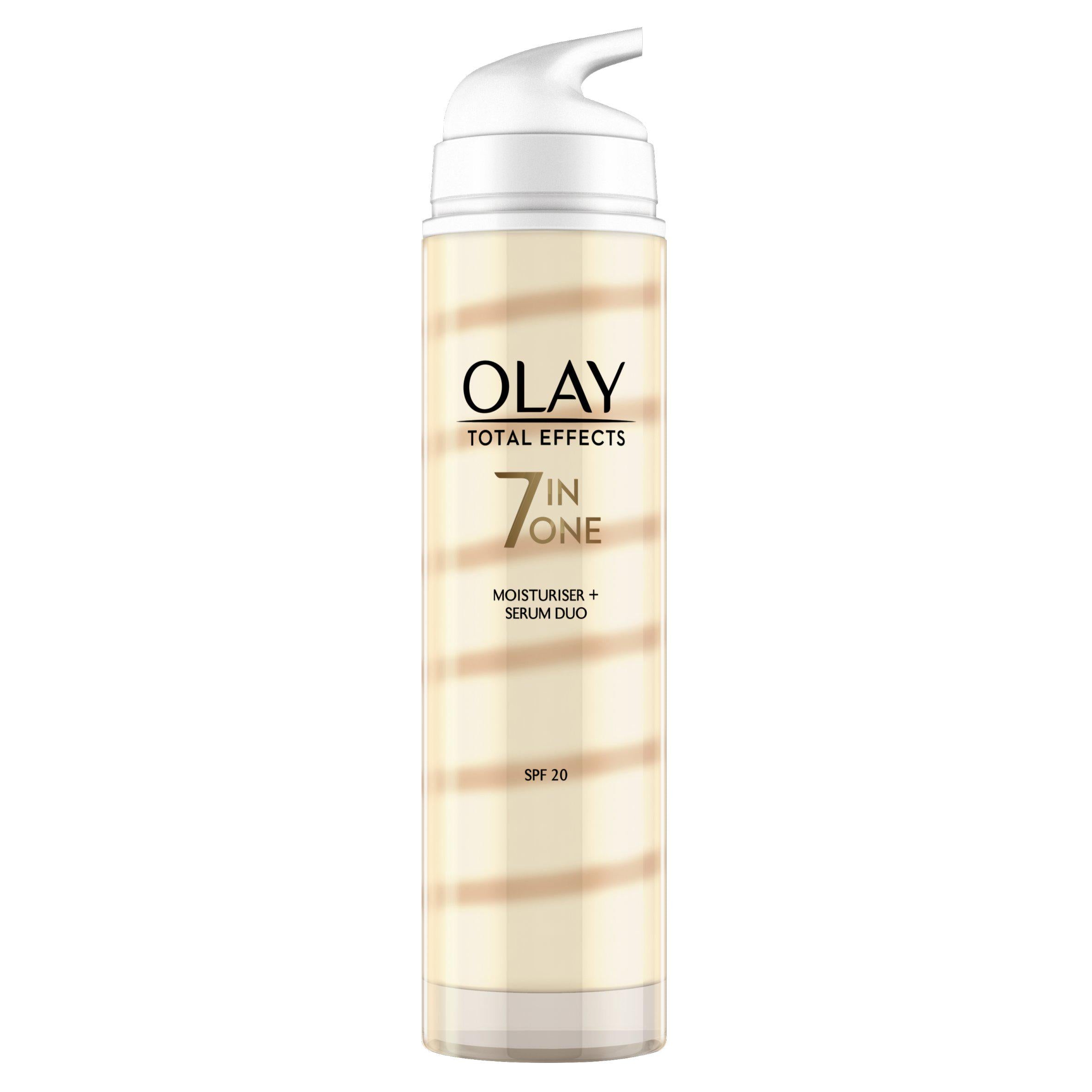 Olay Total Effects Moisturiser & Serum Duo PERSONAL CARE Sainsburys   