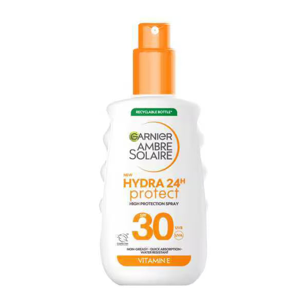 Garnier Ambre Solaire Hydra 24 Sun Spray 150ml, UK version