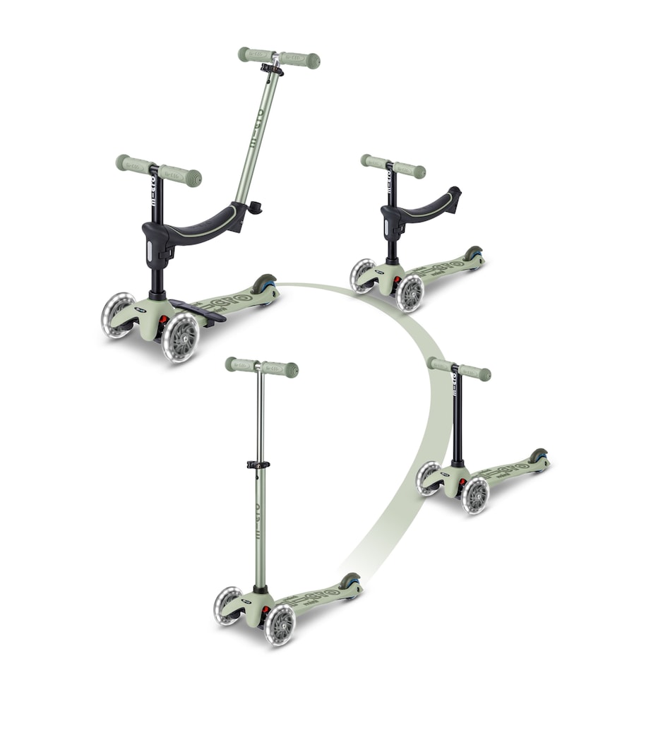 Micro Mini 4-in-1 LED Ride-On Scooter (British brand)