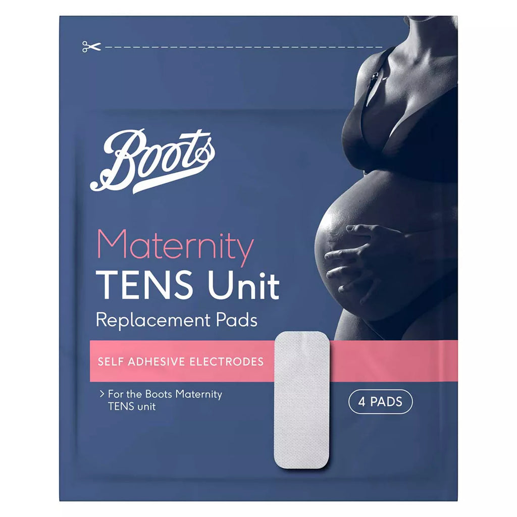 Boots TENS Maternity Unit Replacement Pads - 4 Pads