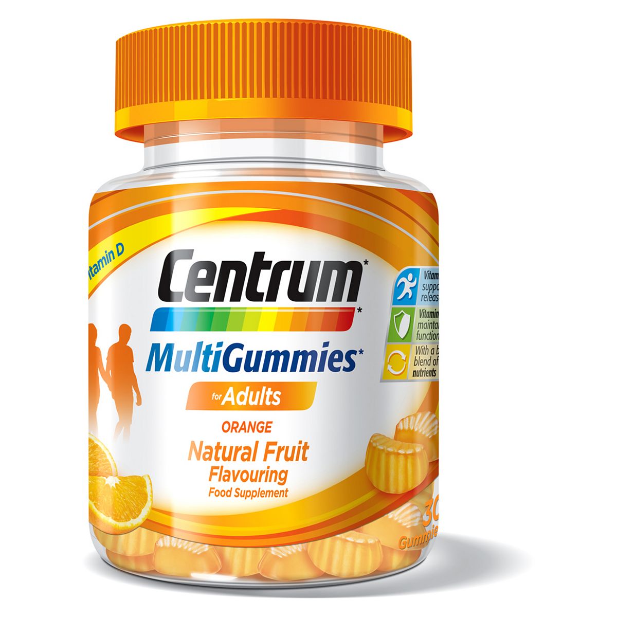 Centrum Multigummies Orange Supplement, 30 Gummies GOODS Boots   