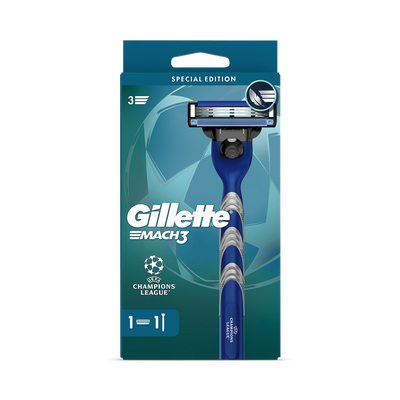 Holland & Barrett Gillette Mach3 Razor For Men with 1 Razor and 1 Blade Refill- Buy online at McGrocer
