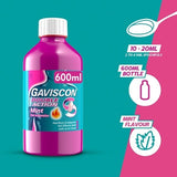 Gaviscon Heartburn Liquid Double Action Peppermint 600ml GOODS Superdrug   