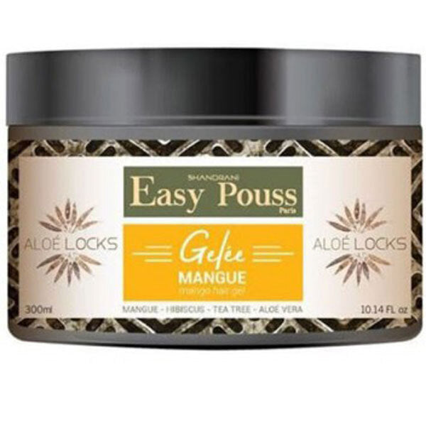 Easy Pouss Aloe Locks Mango hair gel for daily styling, UK version