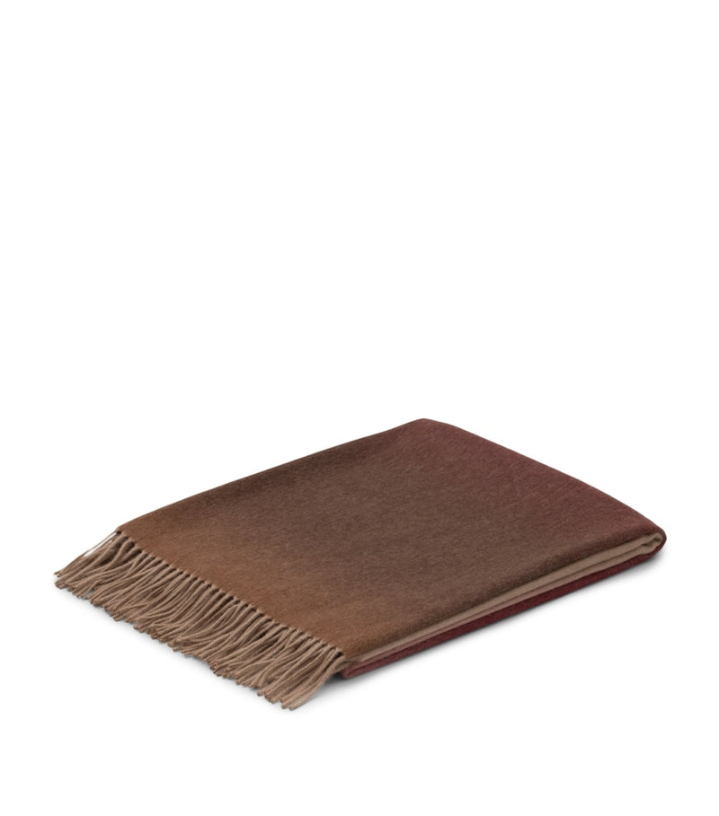 Begg x Co Kaschmir Ombré Decke 147cm x 183cm, UK Version