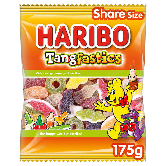 Haribo Tangfastics Sour Sweets Bag 175g