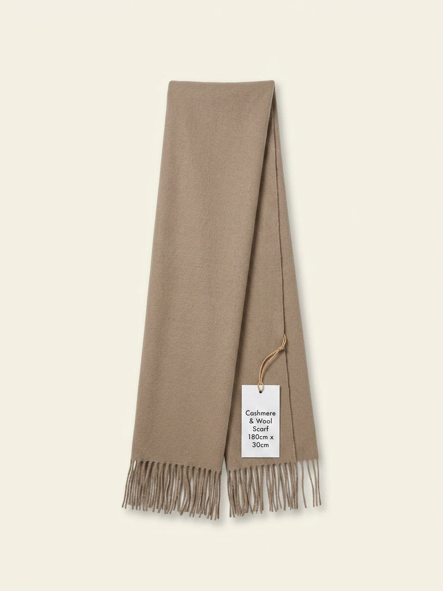 Burberry lightweight check print wool and silk scarf 220cm - British product
