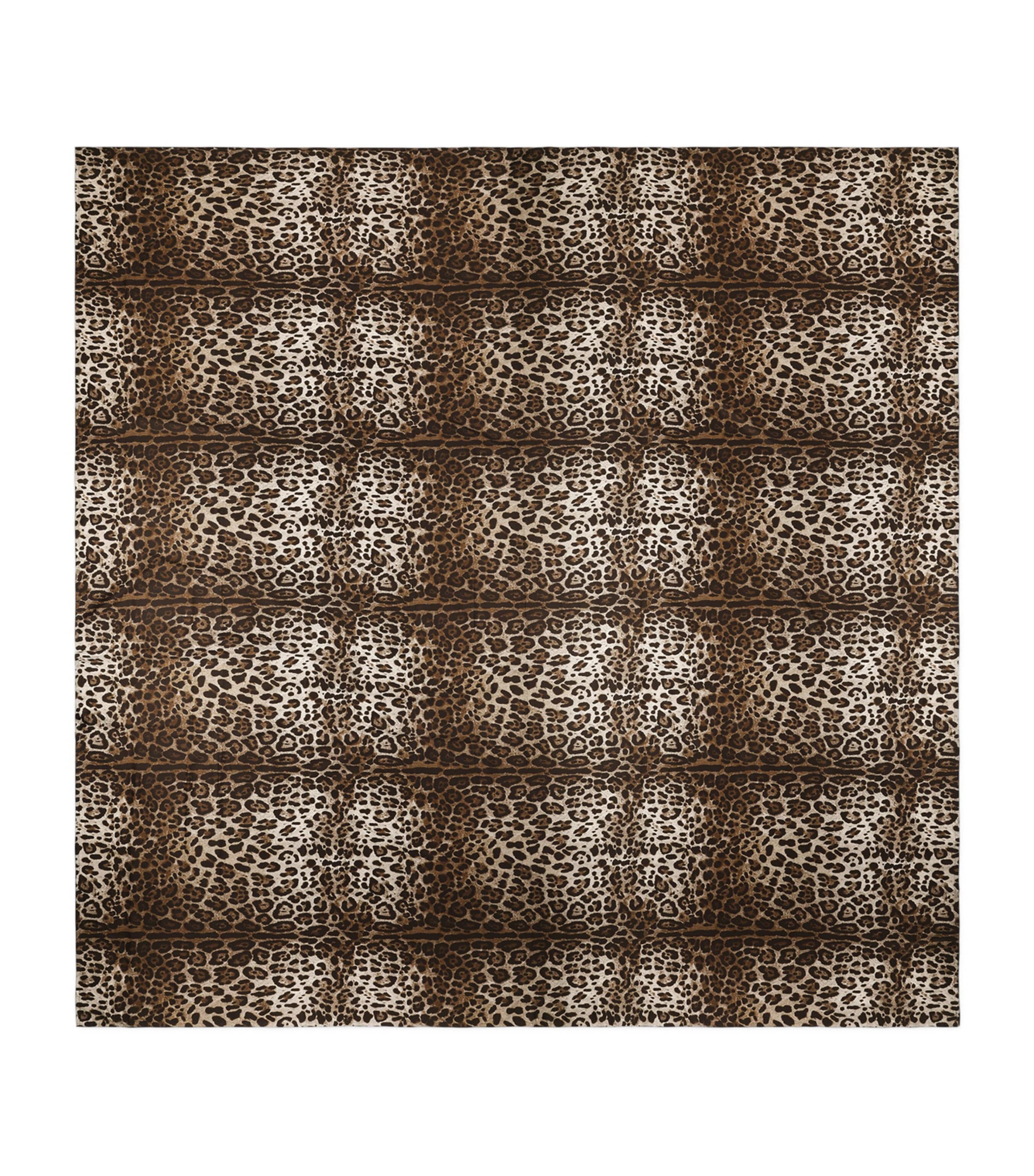 Dolce&Gabbana Casa leopard print King fitted sheet 300cm x 300cm - British product