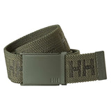 Helly Hansen HH Logo Webbing Belt Dark Green, One Size GOODS Superdrug   