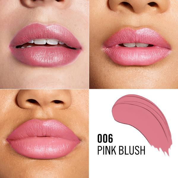 Rimmel Lasting Finish lipstick Pink Blush, imported from the UK