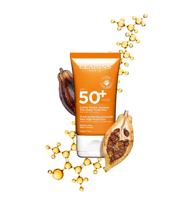 Clarins Youth-Protecting Sunscreen SPF 50 50ml - British product