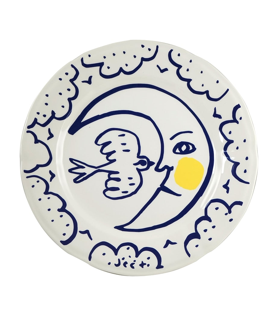 Gien L'Archipel Sentimental dinner plates 27cm set of 6 - British product
