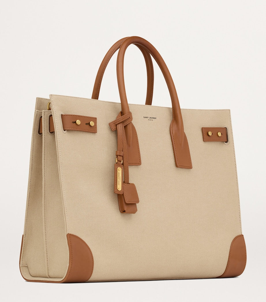 Saint Laurent Sac Du Jour structured tote bag - British product