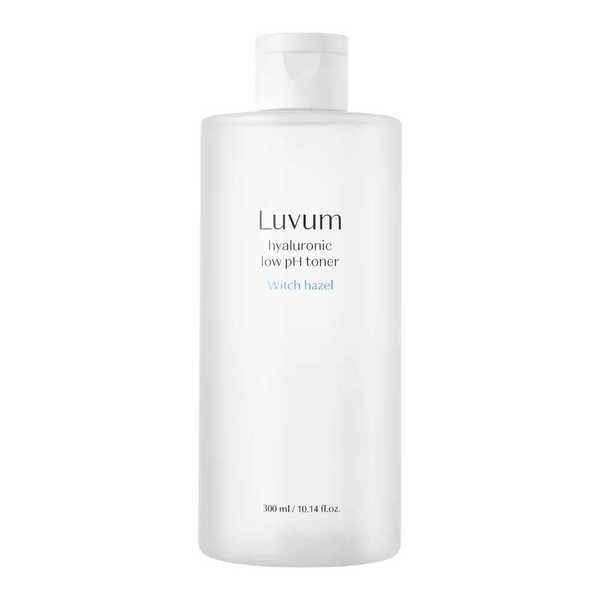Luvum witch hazel hyaluronic low pH toner 300ml, imported from the UK
