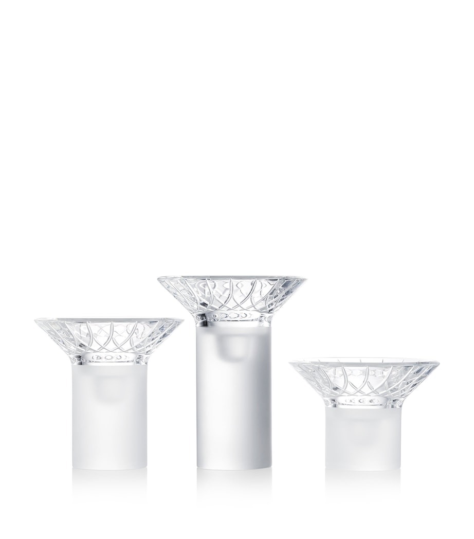Waterford Lismore Arcus candlesticks set of 3 - British product