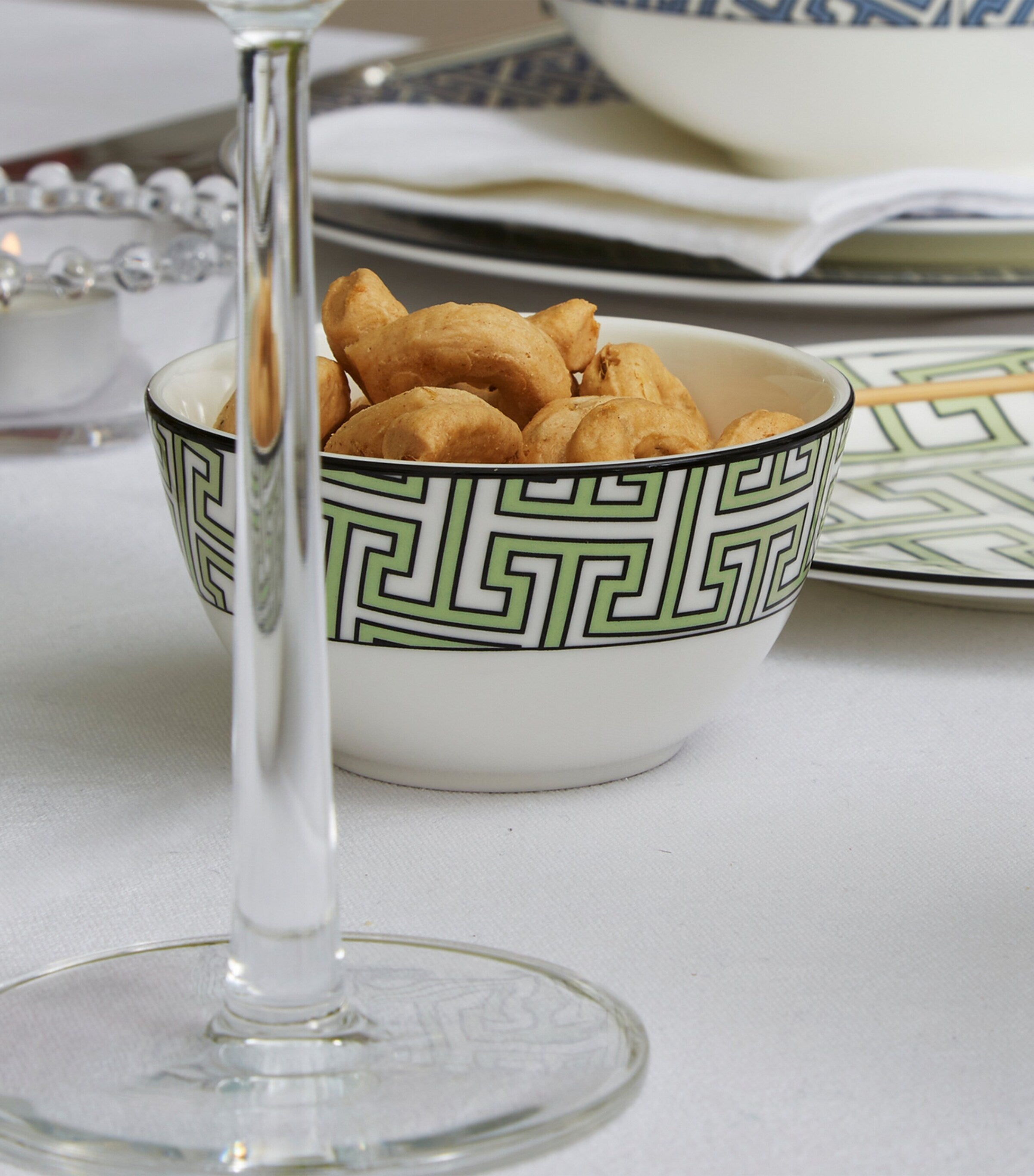 O.W. London Maze sugar bowl 6cm diameter, imported from the UK