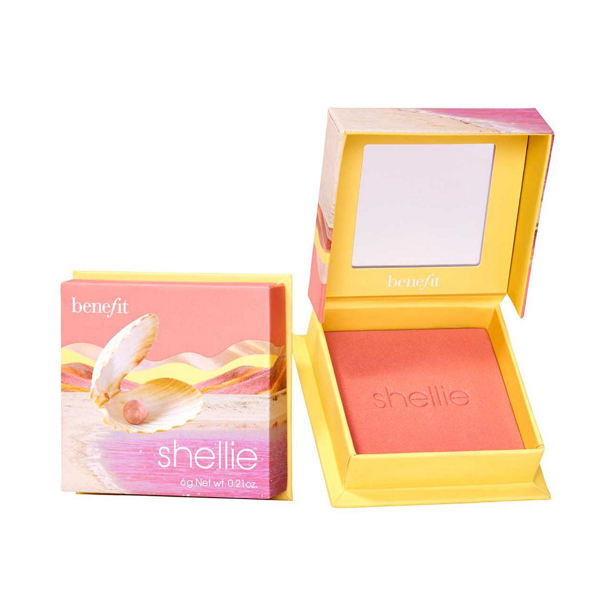 Benefit Shellie Warm-Seashell Pink Blush 6g Body Care Boots   