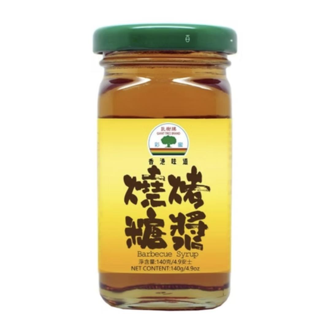 Giant Tree barbecue honey syrup with brush - British product