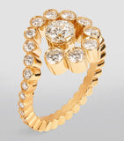Sophie Bille Brahe Escargot ring 18k yellow gold diamonds - British product