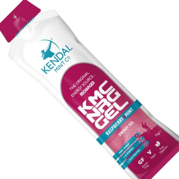 KMC NRG Gel Energy Gel Raspberry & Mint - 24x70g GOODS Superdrug   