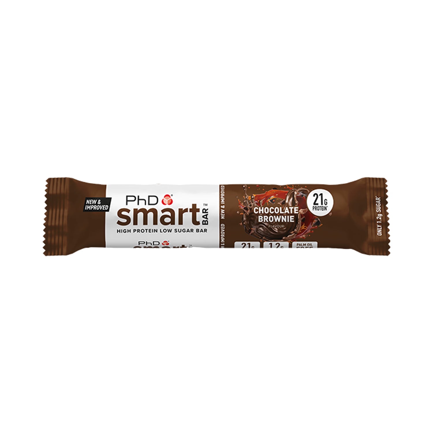 PhD protein bar chocolate brownie 64g - British product