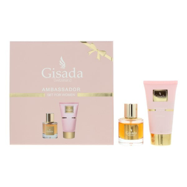 Gisada Ambassador Women Eau de Parfum set 50ml + 100ml - British product