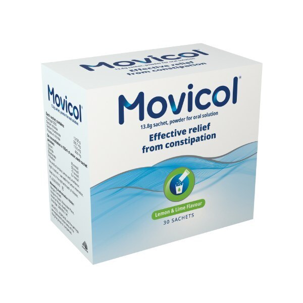 Movicol Lemon & Lime Sachets - 30 Sachets GOODS Superdrug   