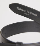 Vivienne Westwood Leather Orb Belt 3cm wide, imported from the UK