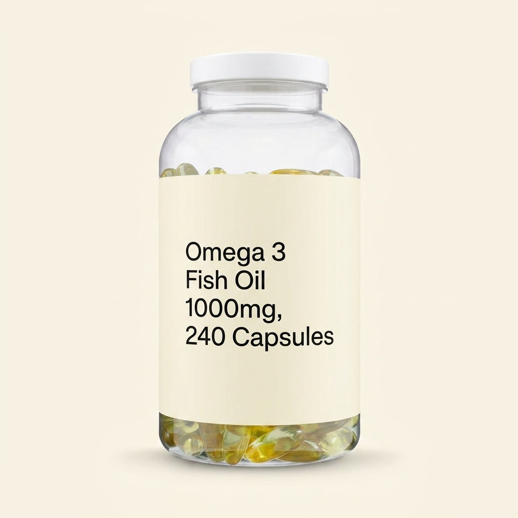 Holland & Barrett Omega 3 fish oil 1000mg 240 caps - British product