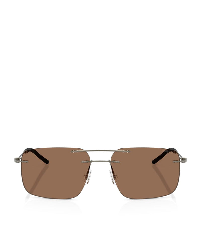 Moncler Steel Doppler sunglasses Italian design, imported from the UK