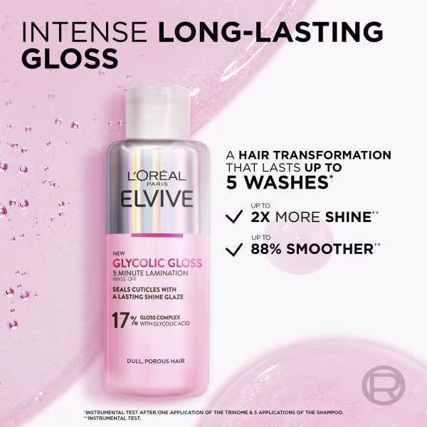 L'Oreal Paris Elvive Glycolic Gloss Treatment, UK version