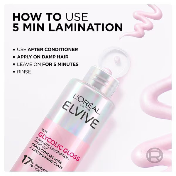 L'Oreal Paris Elvive Glycolic Gloss Treatment, UK version
