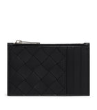 Bottega Veneta leather Intrecciato card holder, imported from the UK
