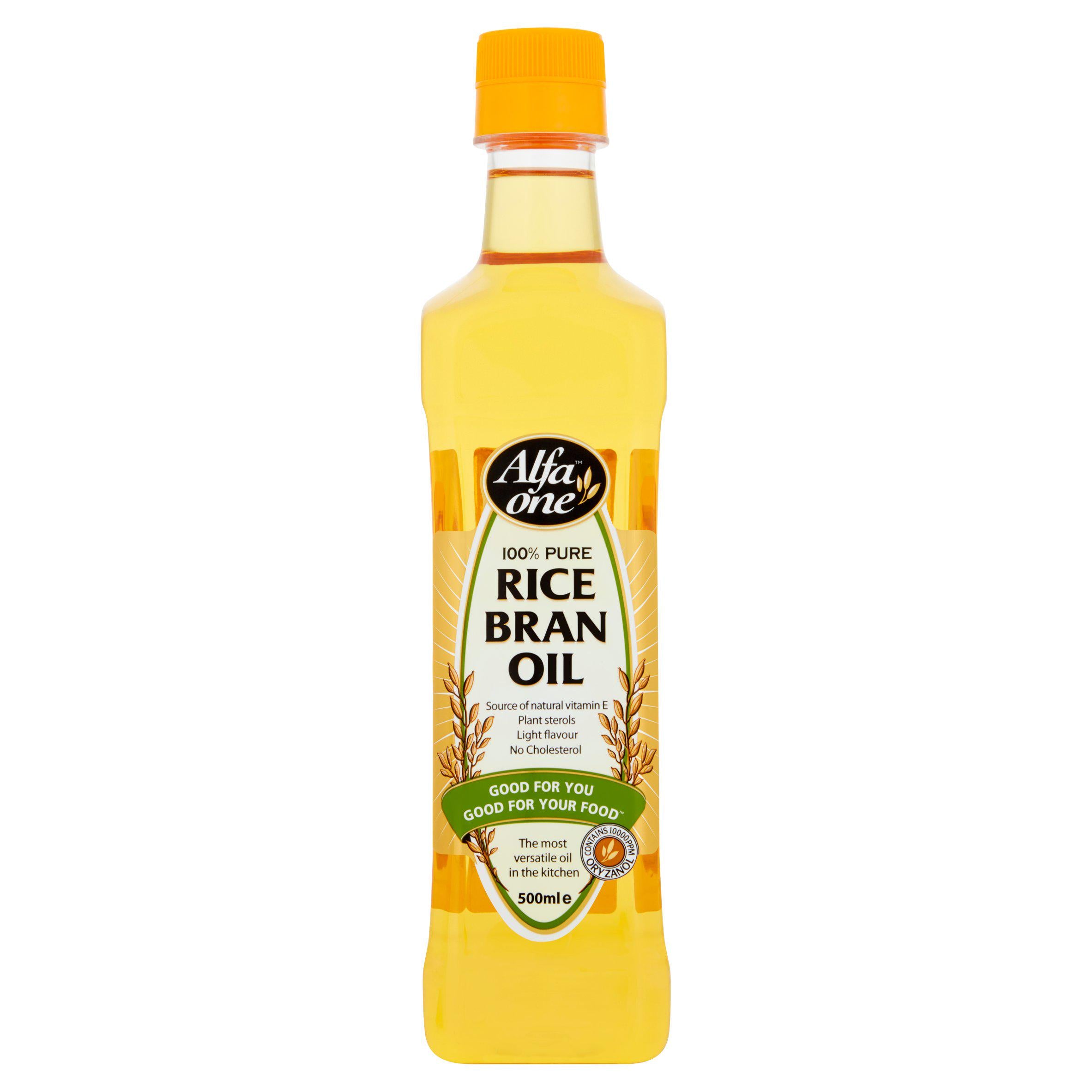 Alfa One Rice Bran Oil 500ml oils Sainsburys   