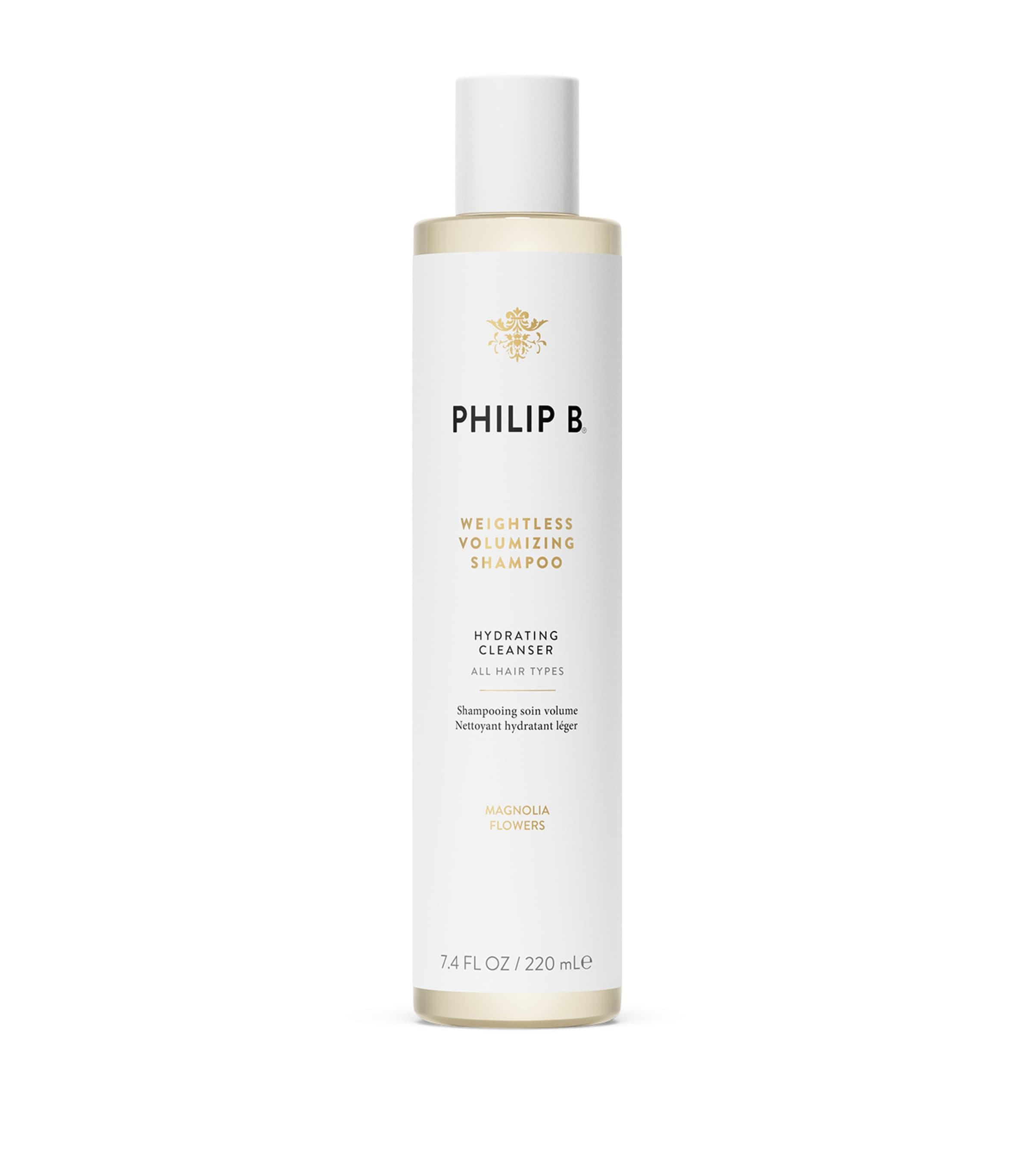Philip B weightless volumising shampoo 220ml, imported from the UK