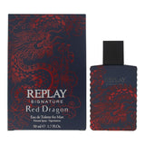 Replay Eau de Toilette Signature Red Dragon 50ml, imported from the UK