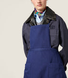 Miu Miu garment-dyed gabardine apron - British product