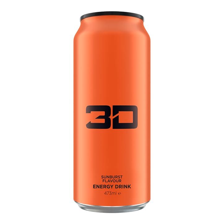 3D Energy Orange Sunburst 473ml