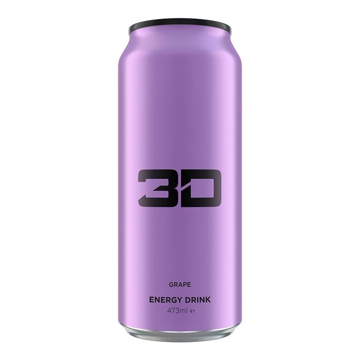 3D Energy Purple Grape 473ml