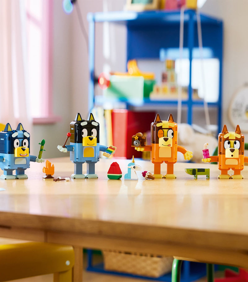 LEGO Bluey family figures building set 466 pieces (British brand)