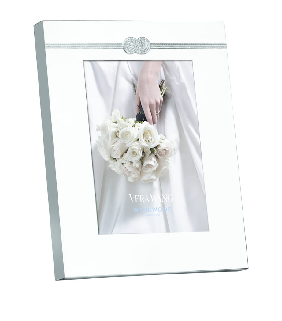 Wedgwood Vera Wang Infinity photo frame 5x7 inches, UK version