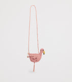 Bonpoint raffia flamingo handbag - British product