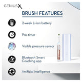 Oral-B Genius X Rose Gold Electric Toothbrush By Braun GOODS Superdrug   