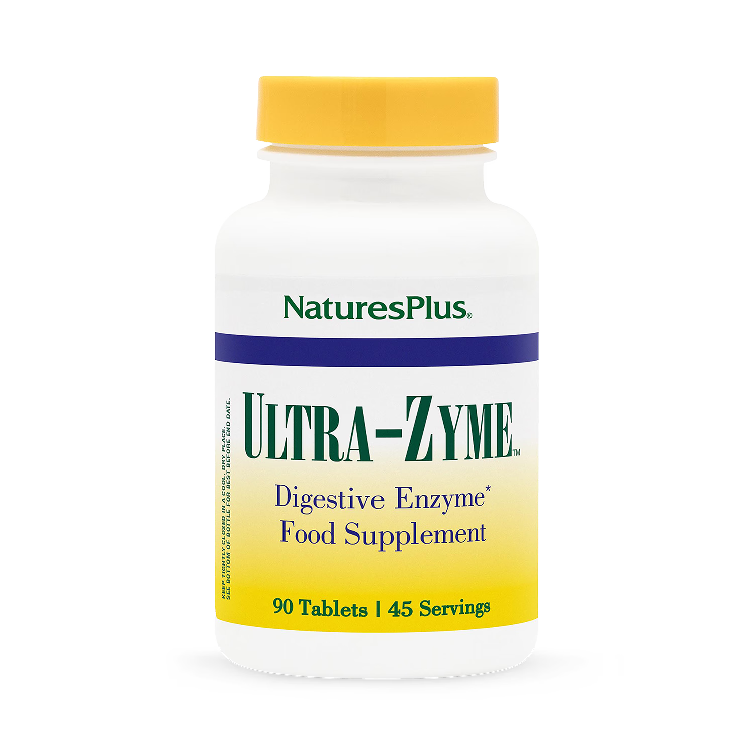 NaturesPlus Ultra-Zyme digestive enzyme tablets 90 tablets (British brand)