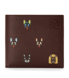 LOEWE cats leather wallet with Louis Wain art (British brand)