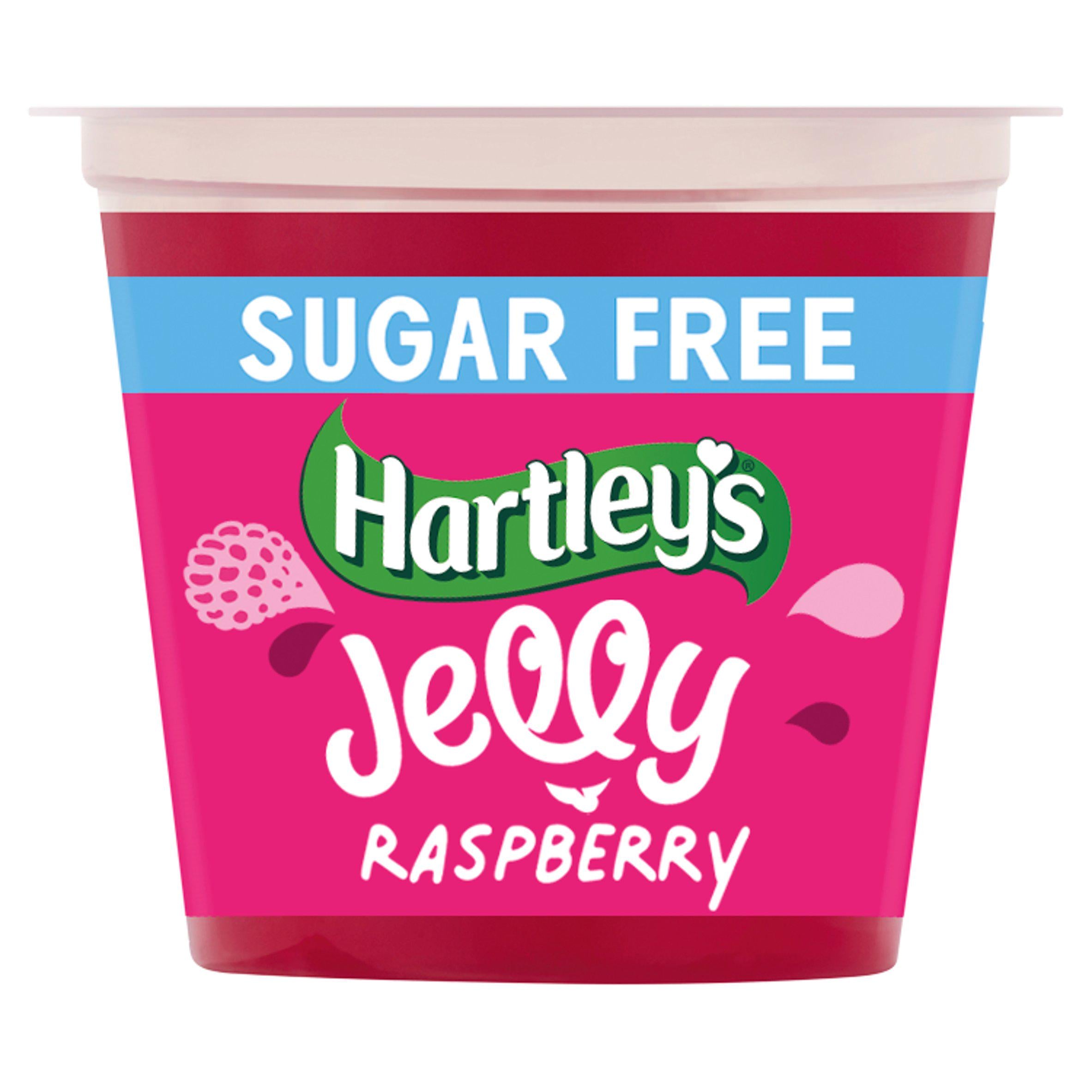 Hartley's No Added Sugar Raspberry Jelly Pot 115g GOODS Sainsburys   