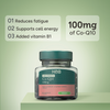 Holland & Barrett Co-Q10 100mg 90 capsules, imported from the UK