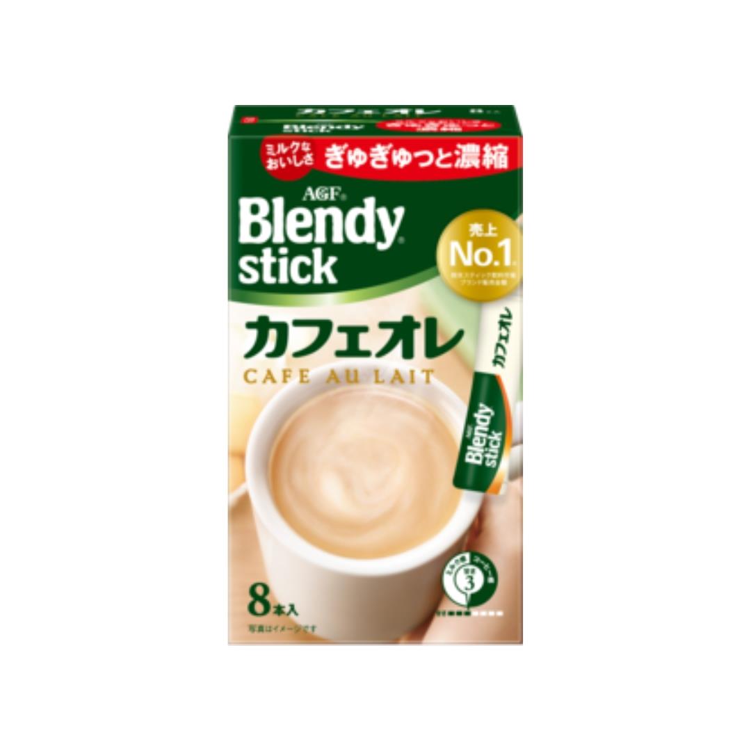 AGF Blendy Stick Cafe Au Lait 8 sticks (British brand)