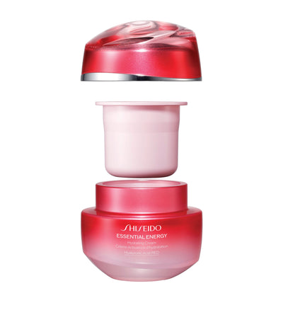 Harrods Shiseido Essential Energy Hydrating Day Cream SPF 20 Refill SPF Moisturiser 50ml- Buy online at McGrocer